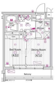 ガーラ練馬グランドステージ 1階 間取り図