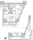 GRAN PASEO横濱関内PREMIUM (グランパセオ横濱関内プレミアム) 606 間取り図