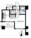 クレイシア両国 6階 間取り図
