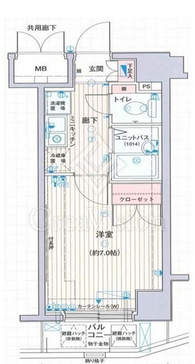 ソアブール三田 9階 間取り図
