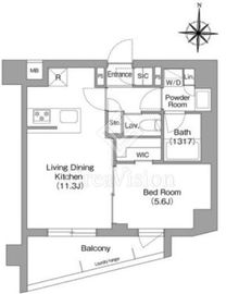 コンフォリア・リヴ永福町 209 間取り図