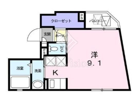 スティーレ南青山 101 間取り図