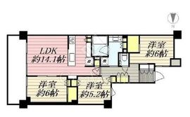 パークシティ高田馬場 1階 間取り図