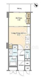 Nifit NIHONBASHI YOKOYAMACHO (ニフィット日本橋横山町) 902 間取り図