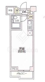 三越ゼームス坂マンション 1階 間取り図