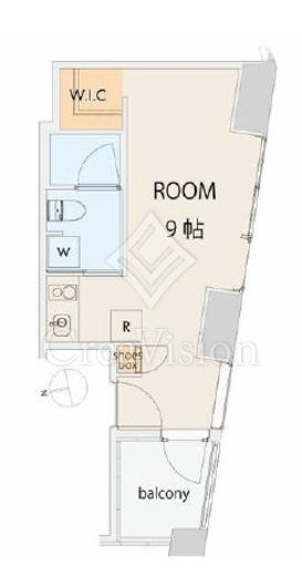 エスセナーリオ本郷三丁目 502 間取り図