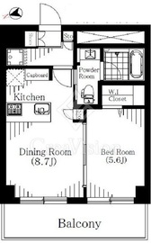 秀和高円寺レジデンス 4階 間取り図