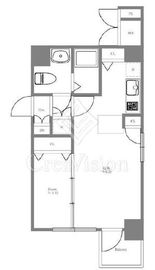 スカーラ武蔵小山 4階 間取り図