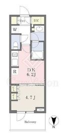 パークシティ中野ザタワーエアーズ 17階 間取り図