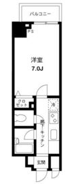 プライムアーバン飯田橋 1104 間取り図