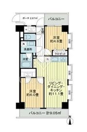 NICアーバンハイム木場公園 3階 間取り図