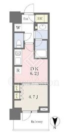 パークシティ中野ザタワーエアーズ 21階 間取り図
