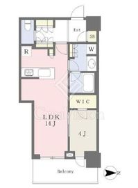 パークシティ中野ザタワーエアーズ 16階 間取り図