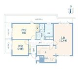 シャルマン松濤 3階 間取り図
