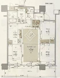 ブリリア有明シティタワー 29階 間取り図