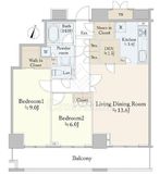 ザ・ライオンズ上野の森 3階 間取り図