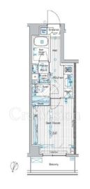 ブライズ上野毛DUE 2階 間取り図