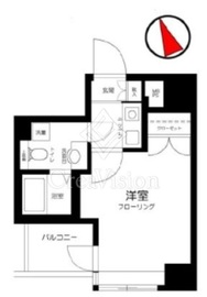 サンテミリオン茅場町リバーサイド 9階 間取り図