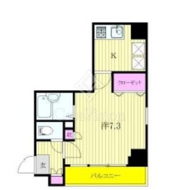 アフェクシオン日本橋人形町 8階 間取り図