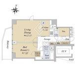 パークハウス楠郷臺 8階 間取り図