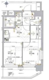 ライジングプレイス錦糸町二番館 5階 間取り図