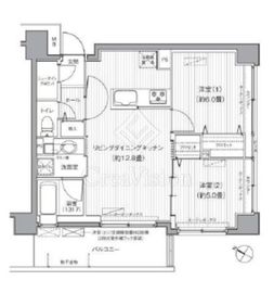 サンウエスト横浜 304 間取り図