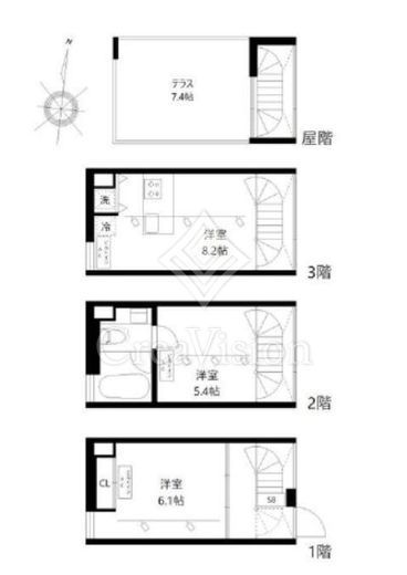 杜山邸 112 間取り図