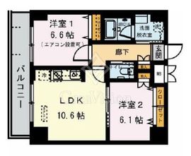 ドムス常盤 812 間取り図