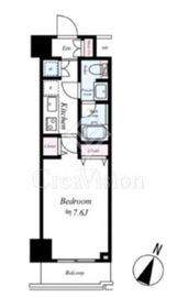 パレステュディオ渋谷本町 4階 間取り図