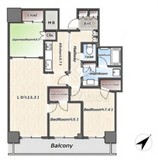 リヴァリエ 6階 間取り図