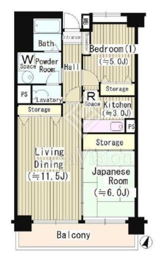 クリケットヒル富ヶ谷 203 間取り図