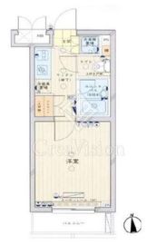 ルーブル中目黒弐番館 5階 間取り図