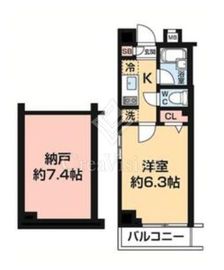 ブライズ新宿中井 1階 間取り図