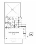 グランブリエ横濱山下公園 5階 間取り図