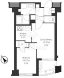 フレンシア田端南 404 間取り図
