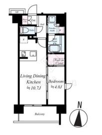 ARCOBALENO KAWASAKIDAISHI Ⅱ (アルコバレーノ川崎大師Ⅱ) 6階 間取り図