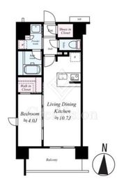 ARCOBALENO KAWASAKIDAISHI Ⅱ (アルコバレーノ川崎大師Ⅱ) 10階 間取り図
