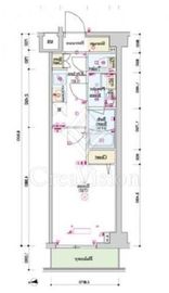 スカイコートグレース新宿中落合 3階 間取り図