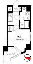 クレアシオン門前仲町 303 間取り図