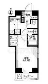 プレール・ドゥーク東陽町 9階 間取り図
