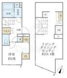 プラティーク中野坂上 401 間取り図