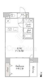 ルミーク大山 404 間取り図