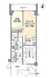 ディアナコート池田山 3階 間取り図