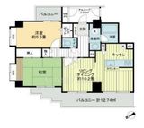 ライオンズガーデン尾山台 3階 間取り図