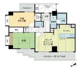 ライオンズガーデン尾山台 3階 間取り図
