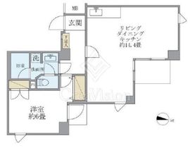 ISM笹塚 2階 間取り図