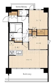 ローレルアイ白金 6階 間取り図