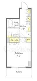 プライムメゾン入谷 905 間取り図