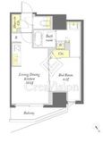 プライムメゾン入谷 1202 間取り図