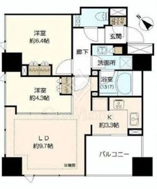 シティタワー池袋ウエストゲート 29階 間取り図
